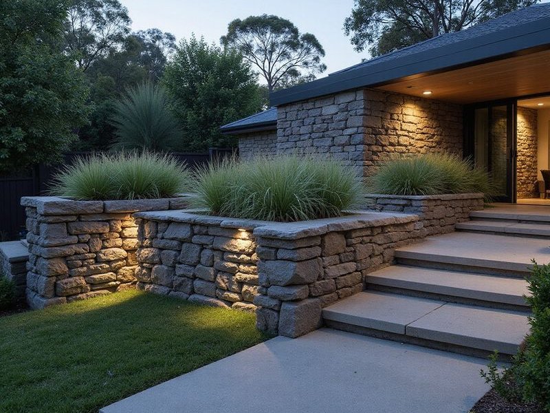 Stone & Shadow - Retaining Walls in Hurstbridge