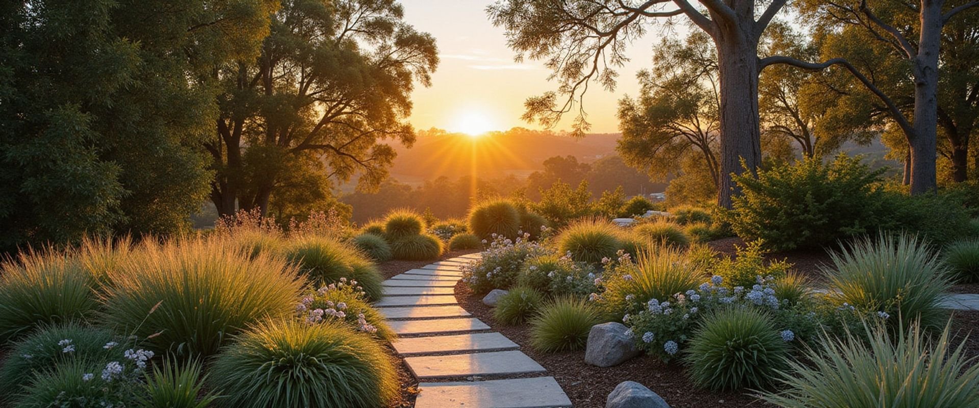 Melbourne garden landscape