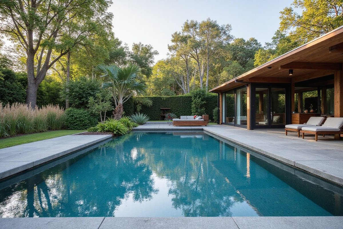 Pool Landscaping - David Claude Landscape Design